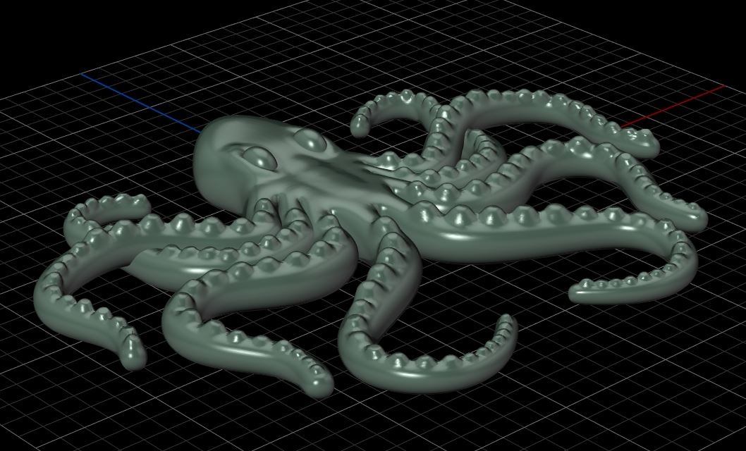 章鱼模型