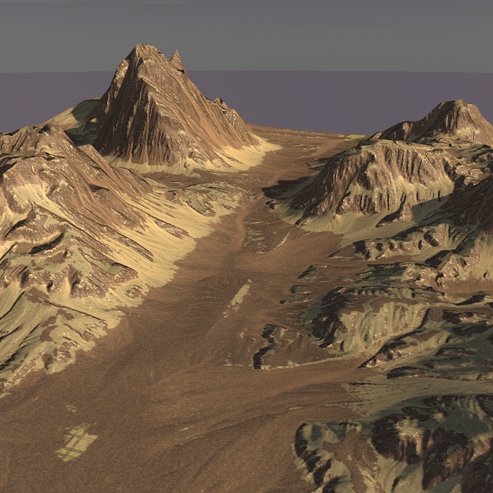 c4d mountain games maps