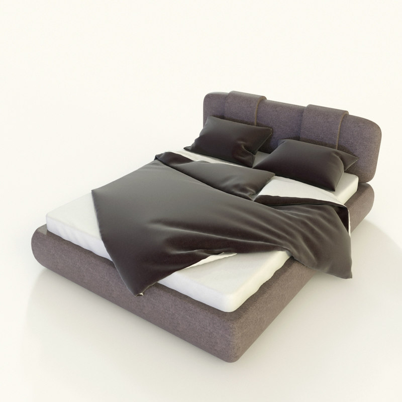 bed blanket 3d model