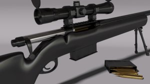 3d m24 sniper rifle