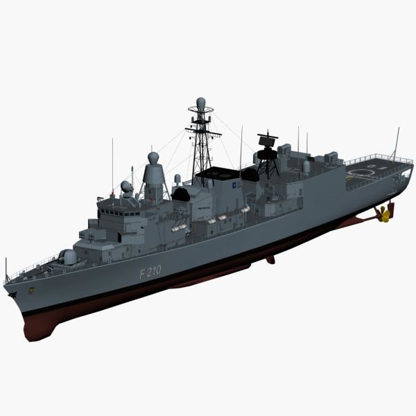 Guided Missile Frigate 3D Models for Download | TurboSquid