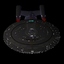 uss enterprise d star trek 3d model