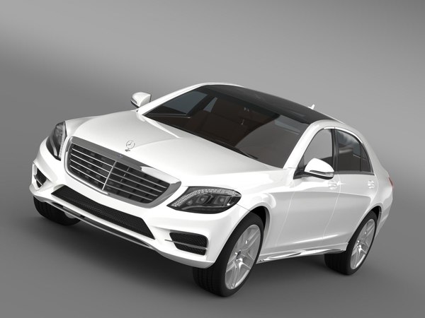 mercedes benz s 300 3d model