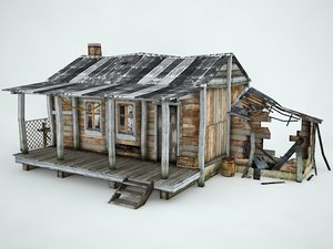 3d 3ds old house