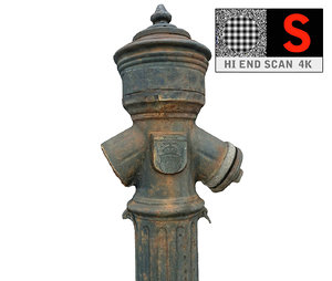 water hydrant 3d model