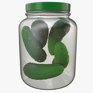 pickle jar 3d c4d