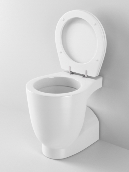 cinema4d ideal standard small toilet