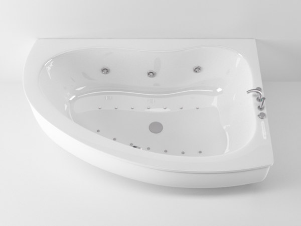 cinema4d ideal standard create bathtub