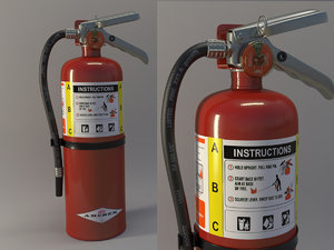 extinguisher 3d max