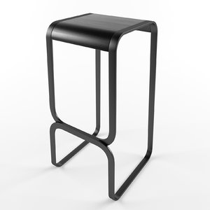 bar chair lapalma - 3d model