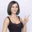 rigged female asian evening 3d model