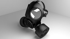 gasmask 3d model