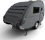 t b caravan 3d model