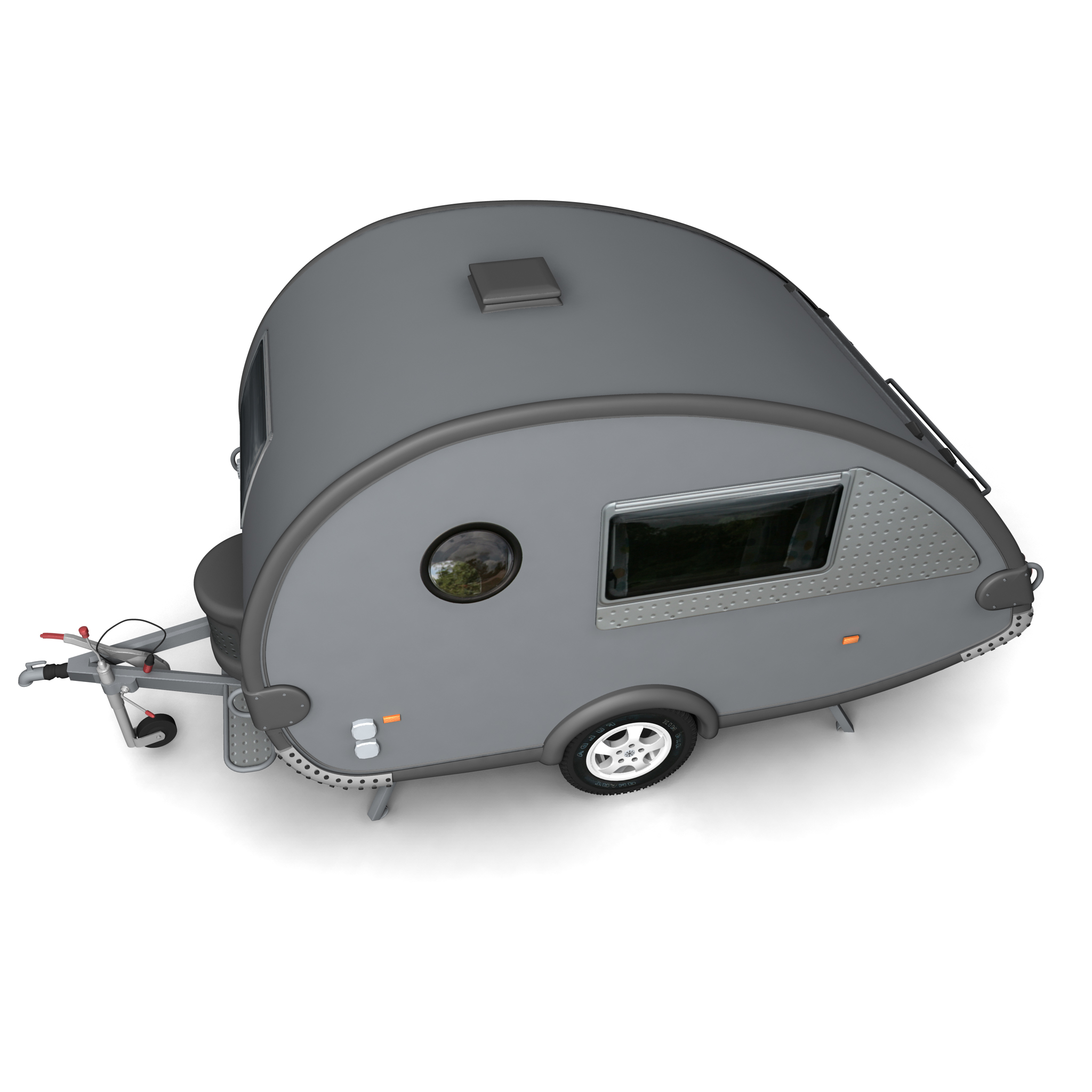 T B Caravan 3d Model