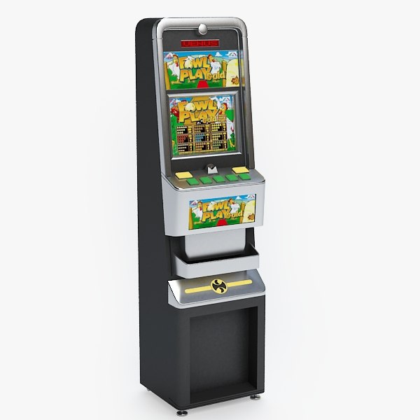 Casino Slot Machine 3d Model