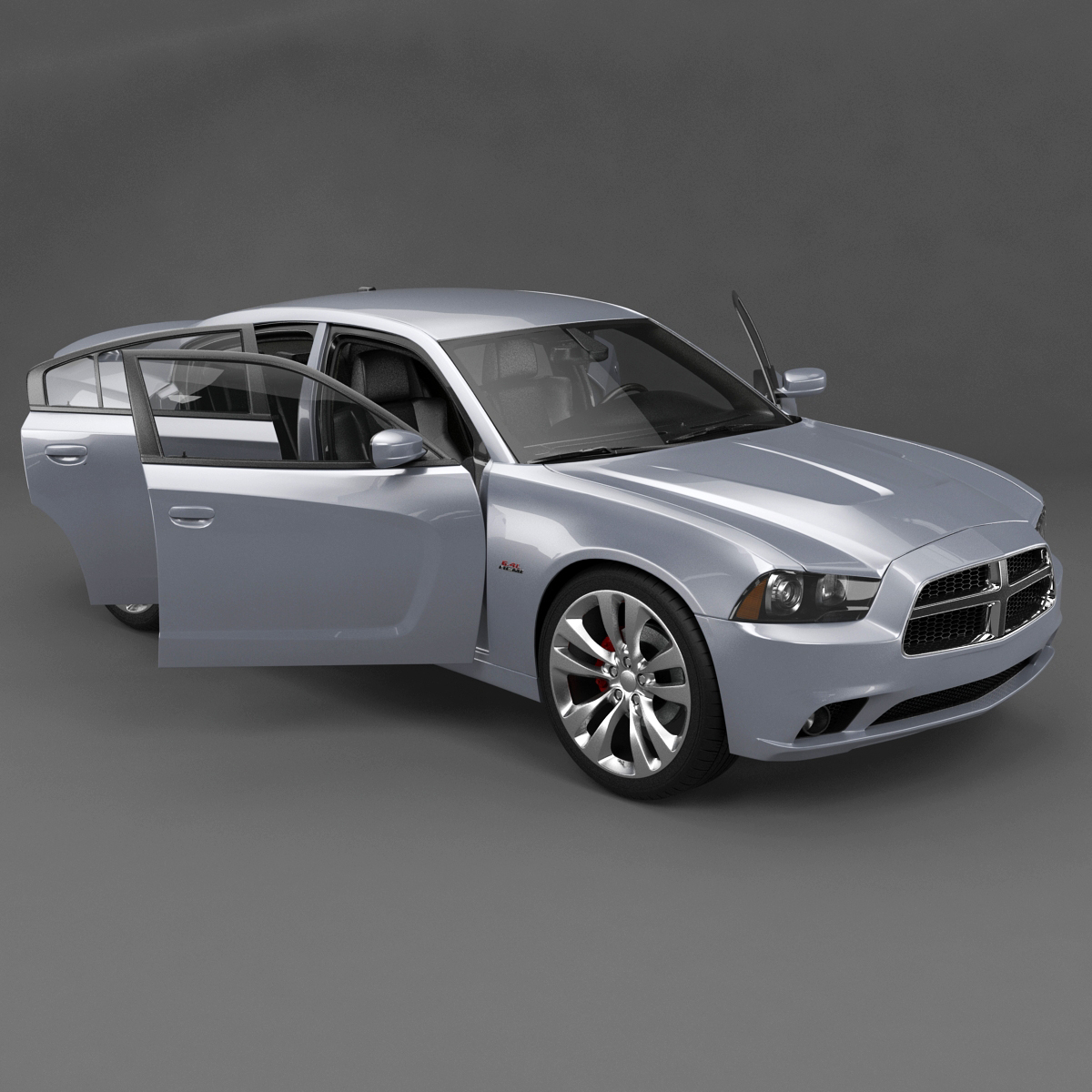 Dodge charger 3d models