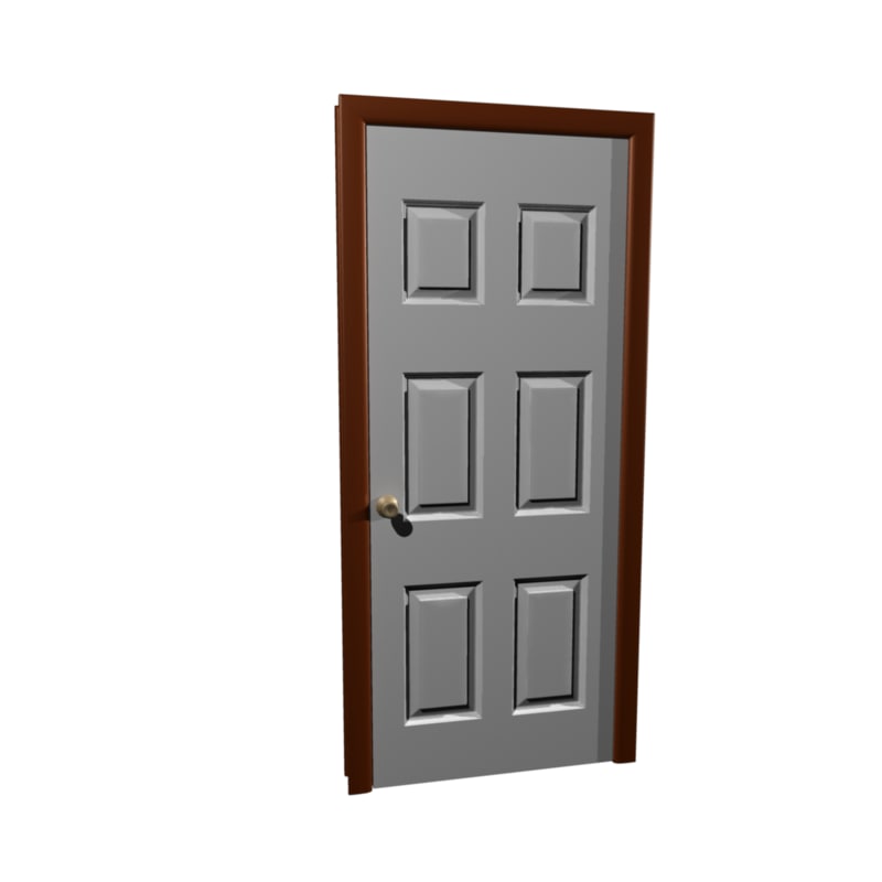 3d Obj Door