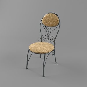 forged chair 3ds