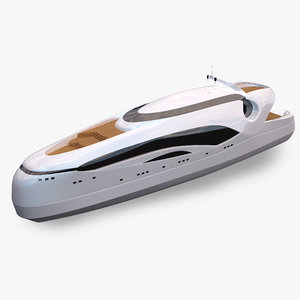 oculus yacht 3d model