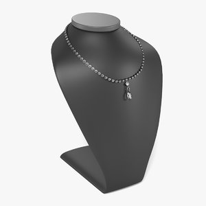 necklace dummy 3d model