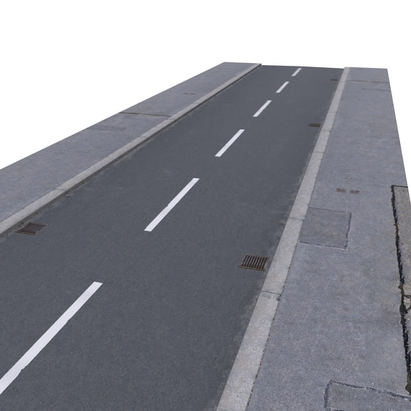 Burgersteig Burgersteig Strasse 3d Modell Turbosquid 888354