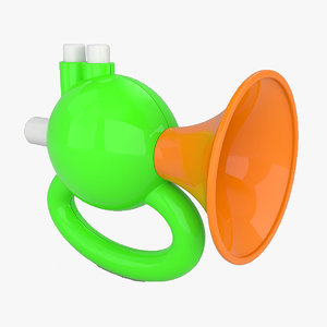 toy trumpet 3d 3ds