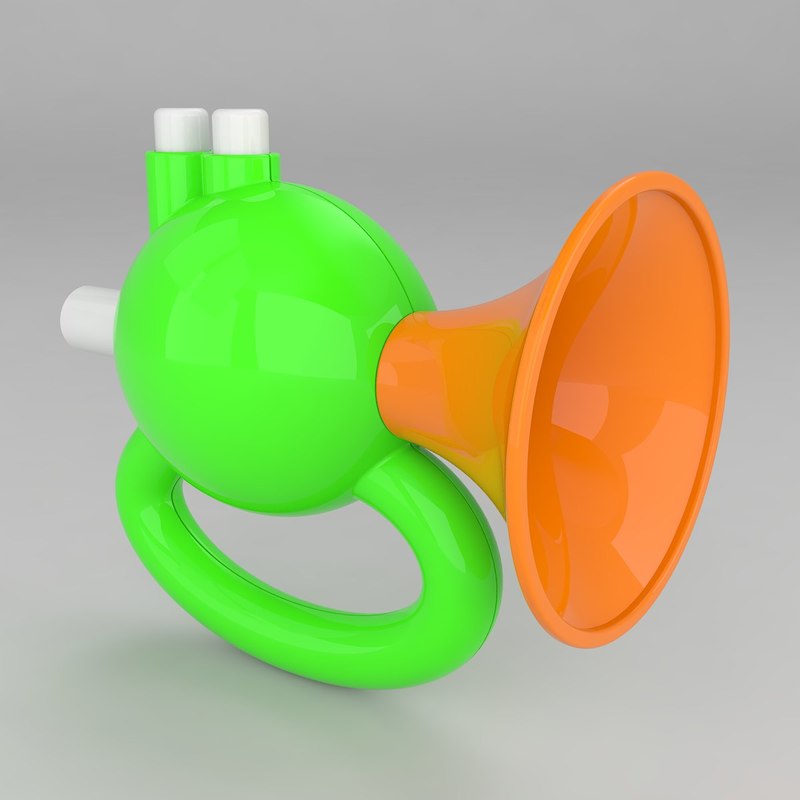 toy trumpet 3d 3ds