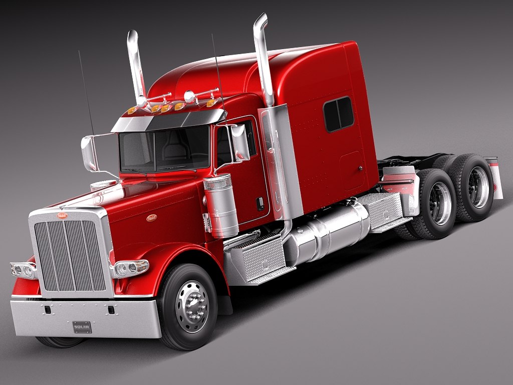 ピータービルト379 コンボイ PETERBILT 379 Trucks ブリキ製 オールド