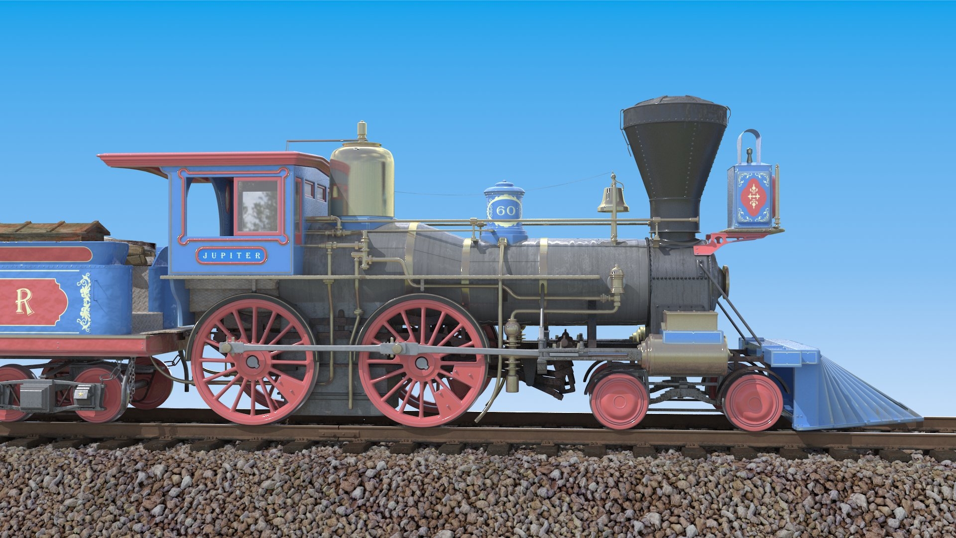 central jupiter steam 3d obj