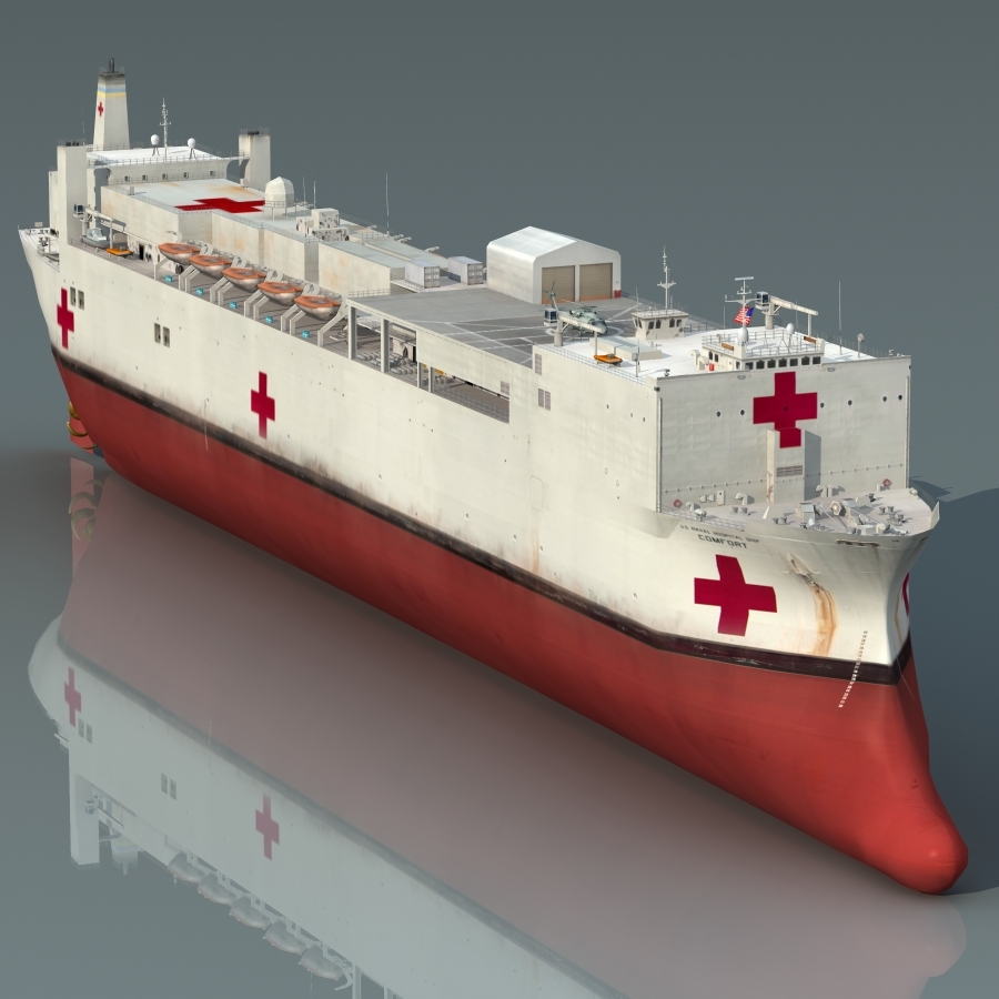 Usns Comfort T Ah 20 3d Model