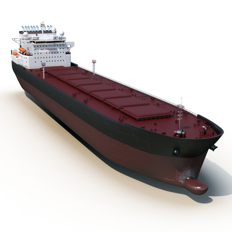 3d oil tanker model