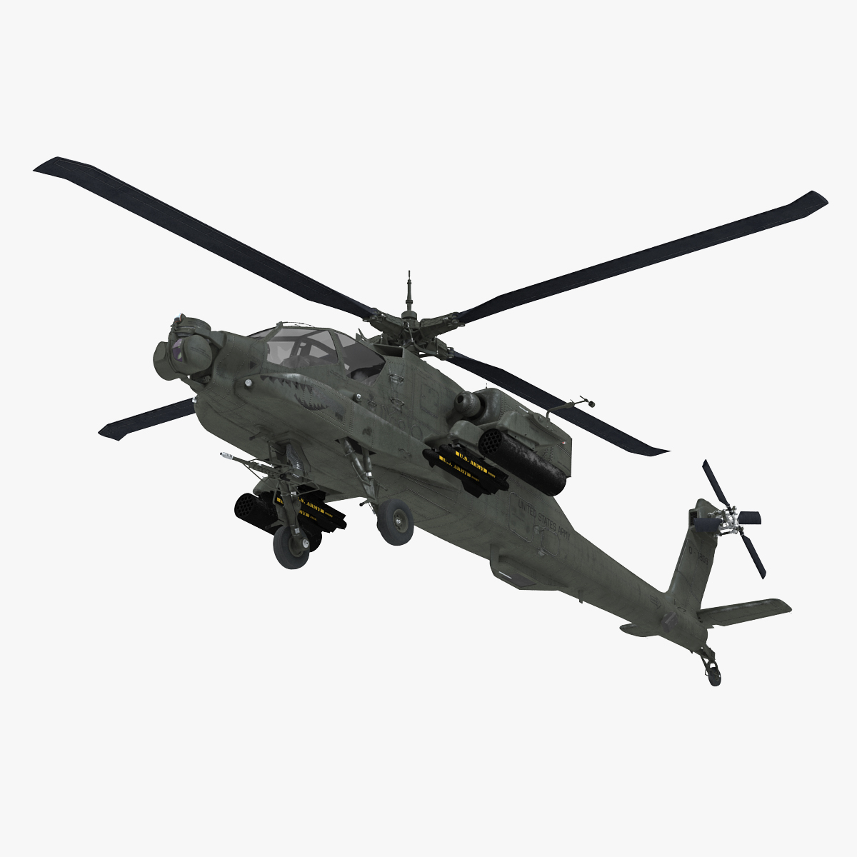 3d ah-64 apache