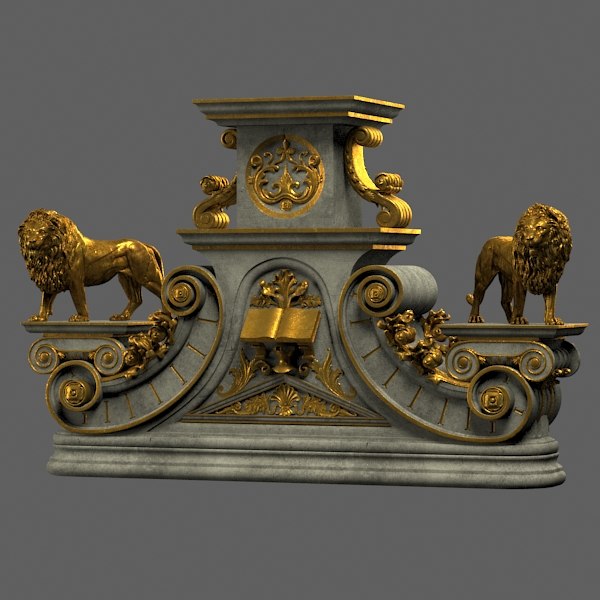 statue base 3d model