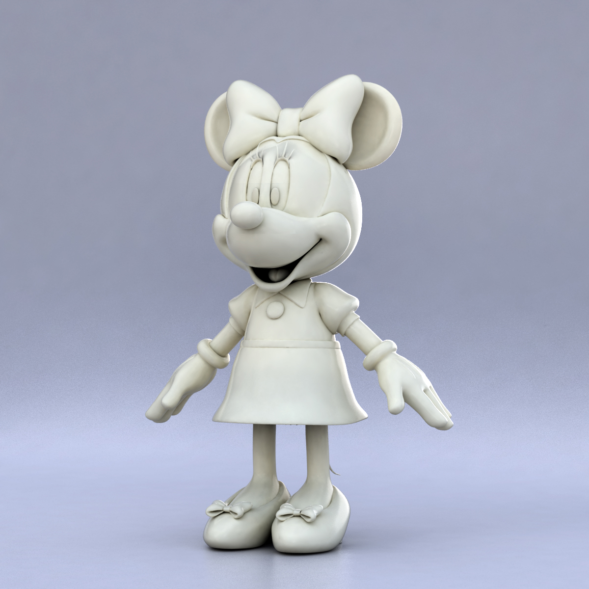 3d Model Of Mickey Minnie Mouse