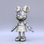 3d model of mickey minnie mouse