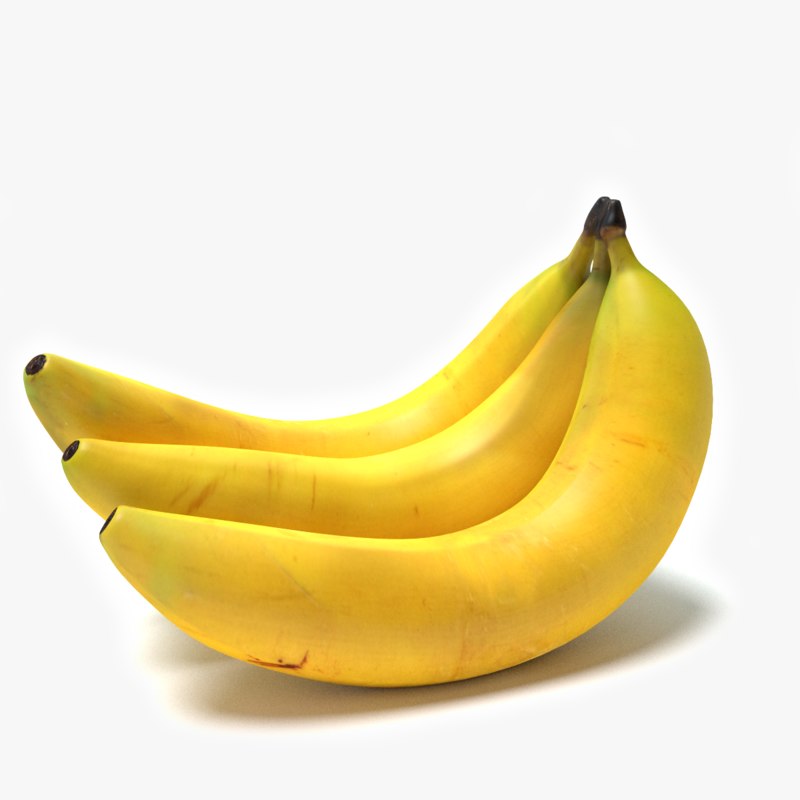  3d  bananas 