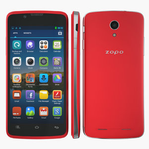 phone zopo zp590 red
