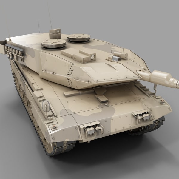 leopard 2 revolution 2a4 3d 3ds