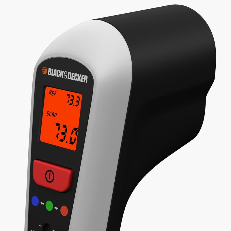 3dsmax thermal leak detector black