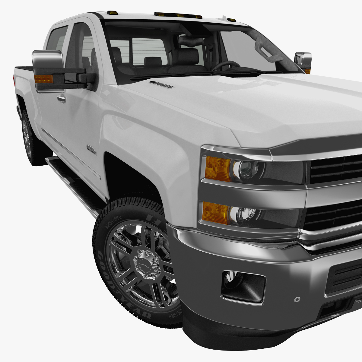 Chevrolet Silverado 3500hd 2015 3d 3ds 2964