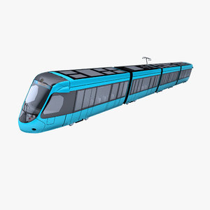 train alstom 3d model