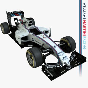 2015 formula 1 williams 3d model