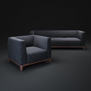 medea-mobilidea-sofa-divani 3d model