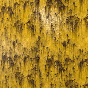 Rusty Yellow Paint