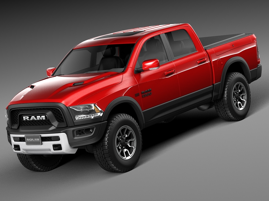 Dodge ram 3d model