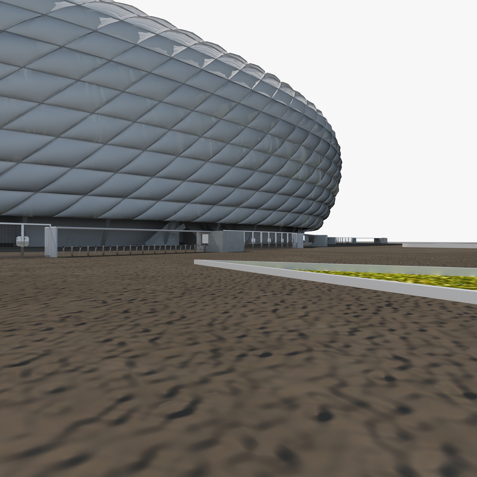 Allianz Arena 3D Model Free