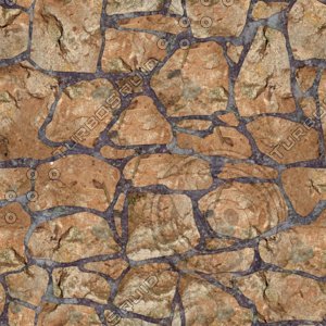 Dry Sand Cobblestone Seamless Texture