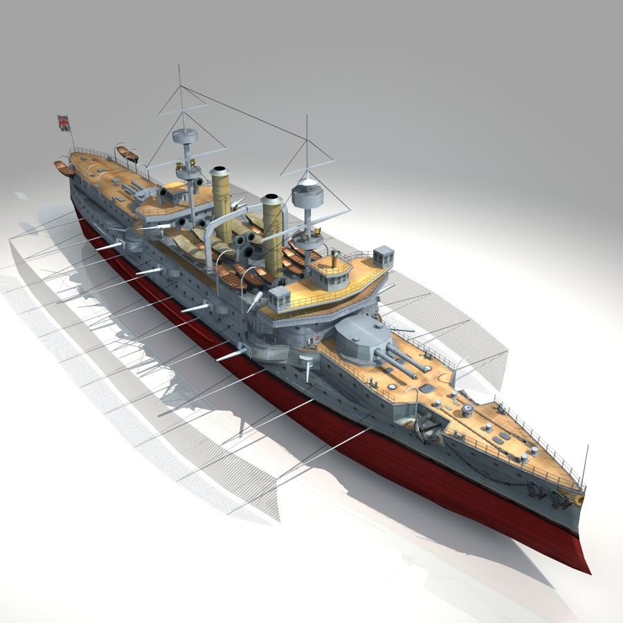 战舰hms胜利3d模型