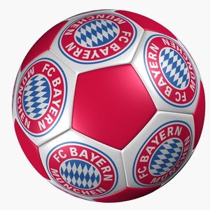 soccer ball bayern munich 3d 3ds
