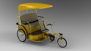 pedicab design 3d 3ds